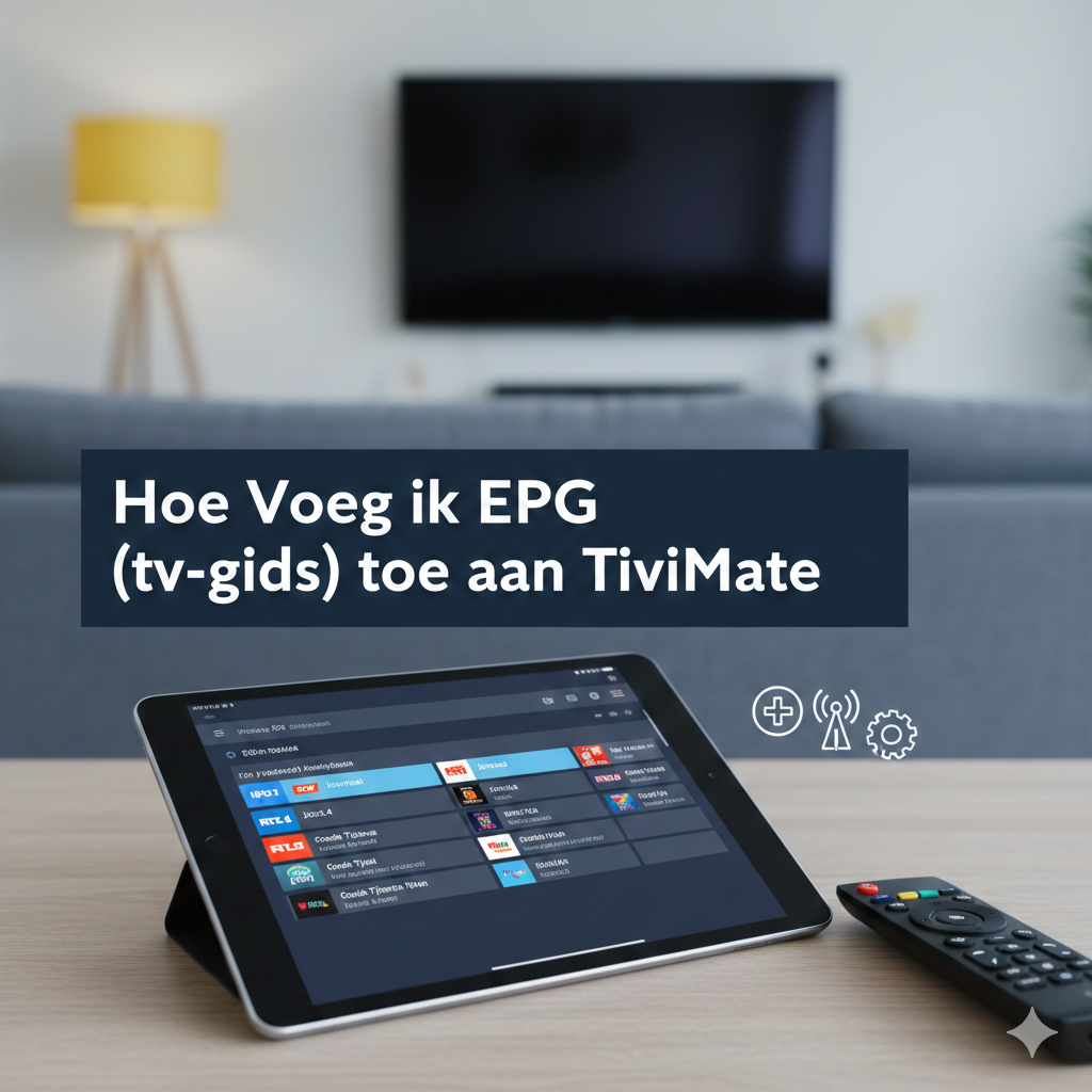 Hoe Voeg ik EPG (tv-gids) toe aan TiviMate